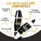 Lace Wig Glue Adhesive and Remover Set with Dual Ended Applicator