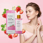 Strawberry Soothing After Shave Oil for Skin Irritation and Redness