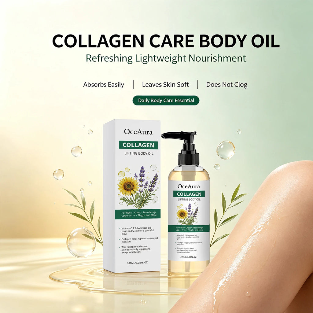 Collagen Nourishing Body Oil for Smooth Skin