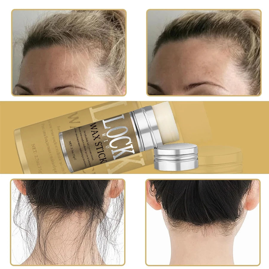 Coconut Oil Hair Wax Stick for Edge Control and Styling
