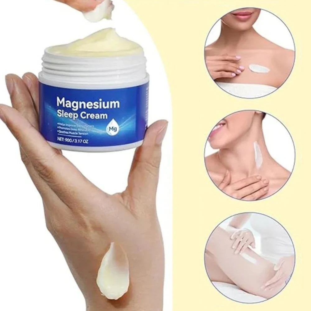 Magnesium Sleep Cream Muscle Relief and Skin Moisturizer