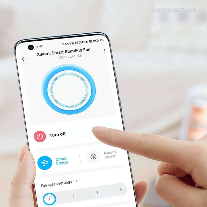 Mijia Smart Standing Fan Air Circulator App Controlled Electric Fan