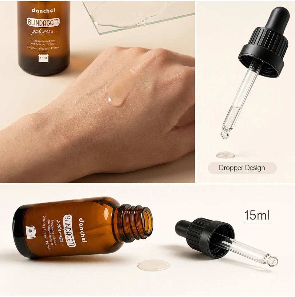 Liquid Foundation and Primer Makeup Set for Long-Lasting Coverage