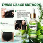 Rosemary Mint Hair Thermal Protection Spray and Nourishing Oil Set