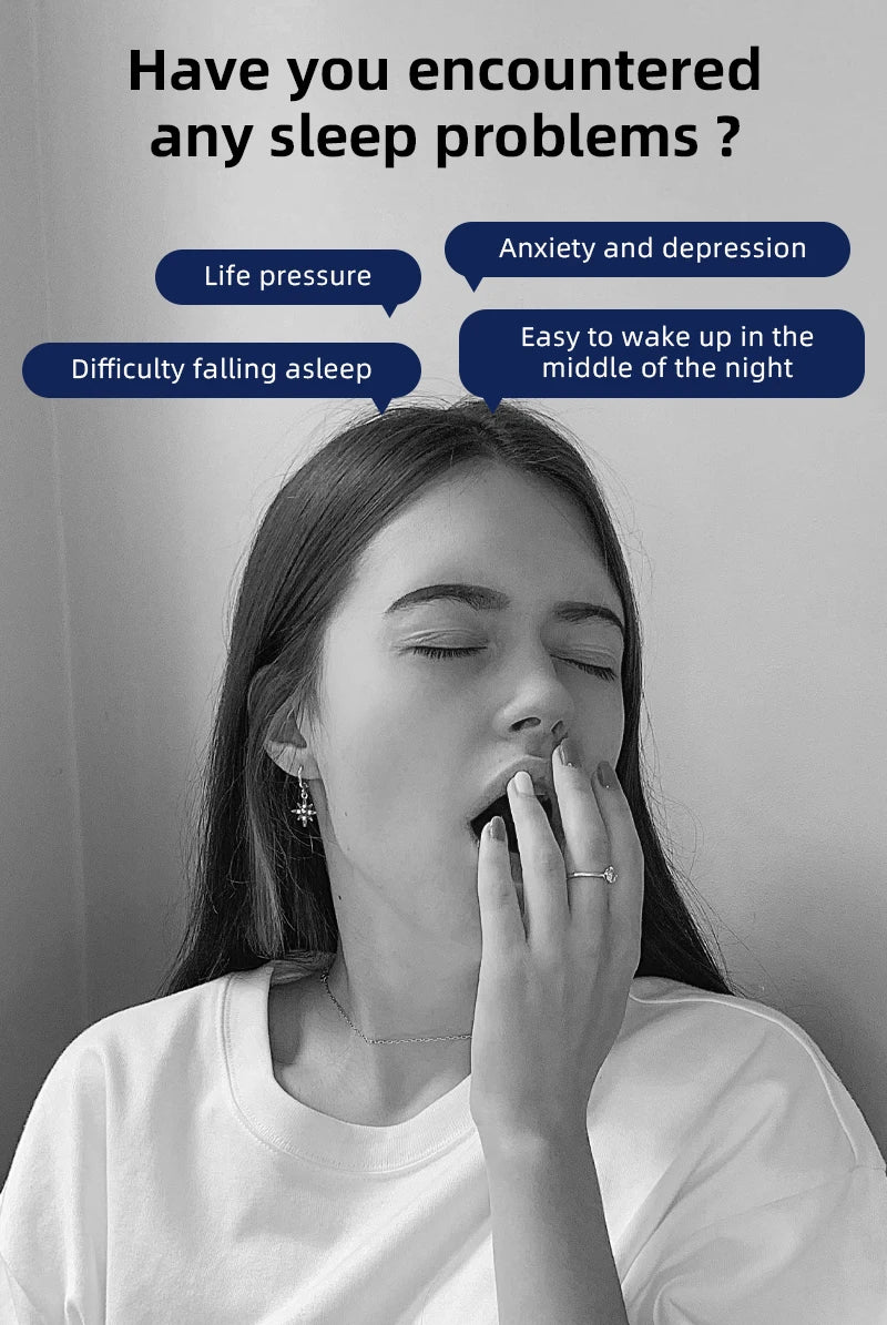 Handheld Microcurrent Sleep Aid Device for Insomnia and Anxiety Relief