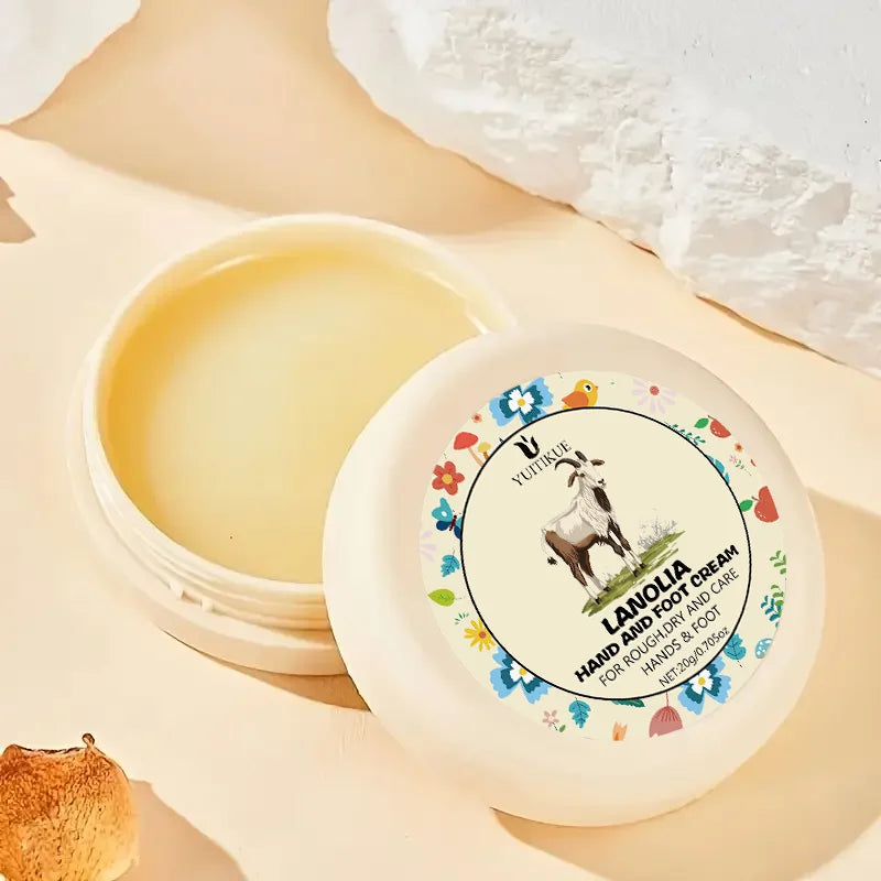 LANOLIA Hand and Foot Cream Moisturizer for Dry Cracked Skin 20g