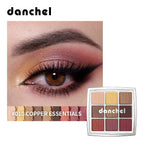 9-Color Professional Eyeshadow Palette Matte and Shimmer