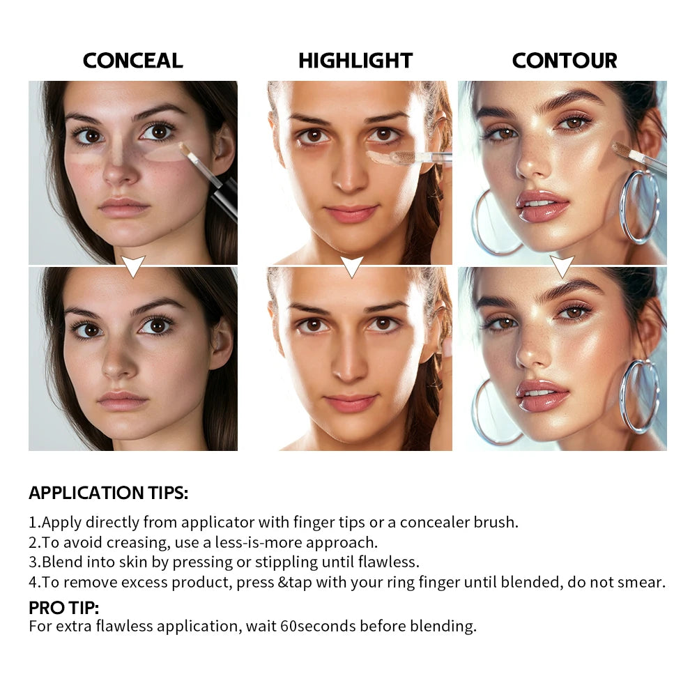 Multi-Use Sculpting Liquid Concealer for Face and Contouring