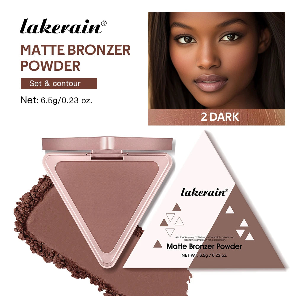 Matte Bronzing Powder for Face Contouring and Shading - 33