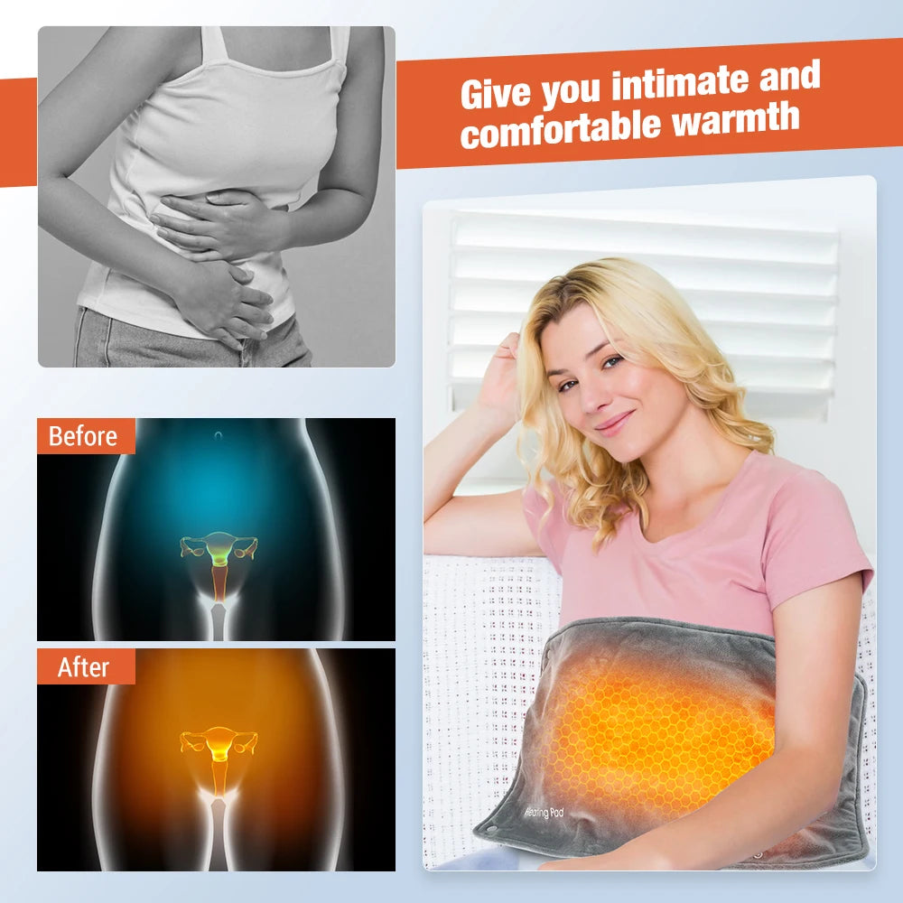 USB Heated Graphene Hand Warmer and Body Heating Pad