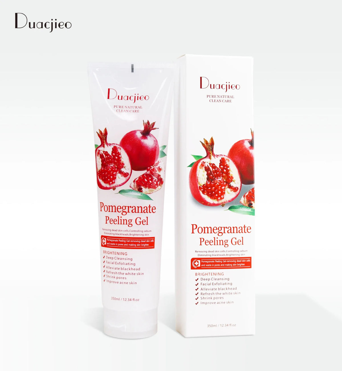 Fruit Essence Exfoliating Peeling Gel Deep Cleansing Facial Scrub 320ml