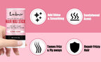 Lockmio Hair Wax Stick and Styling Brush Set for Sleek Finishing