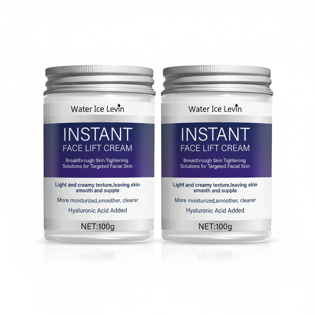 Instant Face Lift Cream Hyaluronic Acid Anti Aging Firming Moisturizer - 7