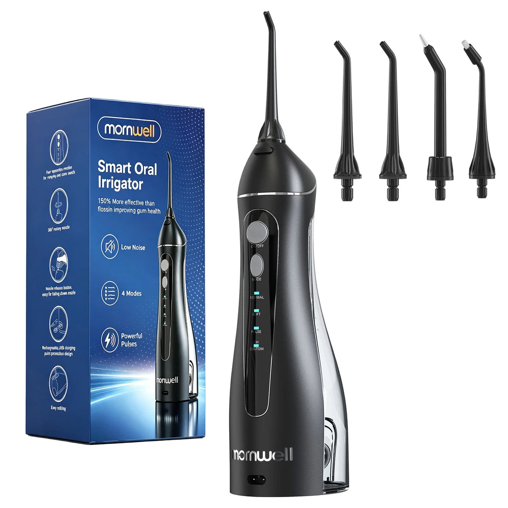 Portable Cordless Water Flosser for Teeth and Gum Health