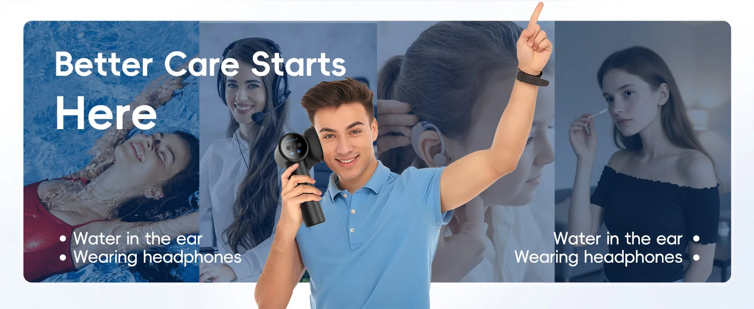 Electric Ear Wax Removal Irrigation Kit with Dryer - 17