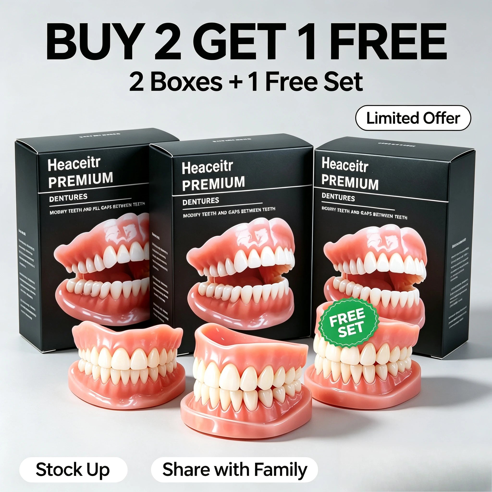 Custom Fit Silicone Dentures for Comfortable Smile - 7