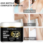 YUITIKUE Unisex Hair Remover Cream Gentle Body Depilatory 60g