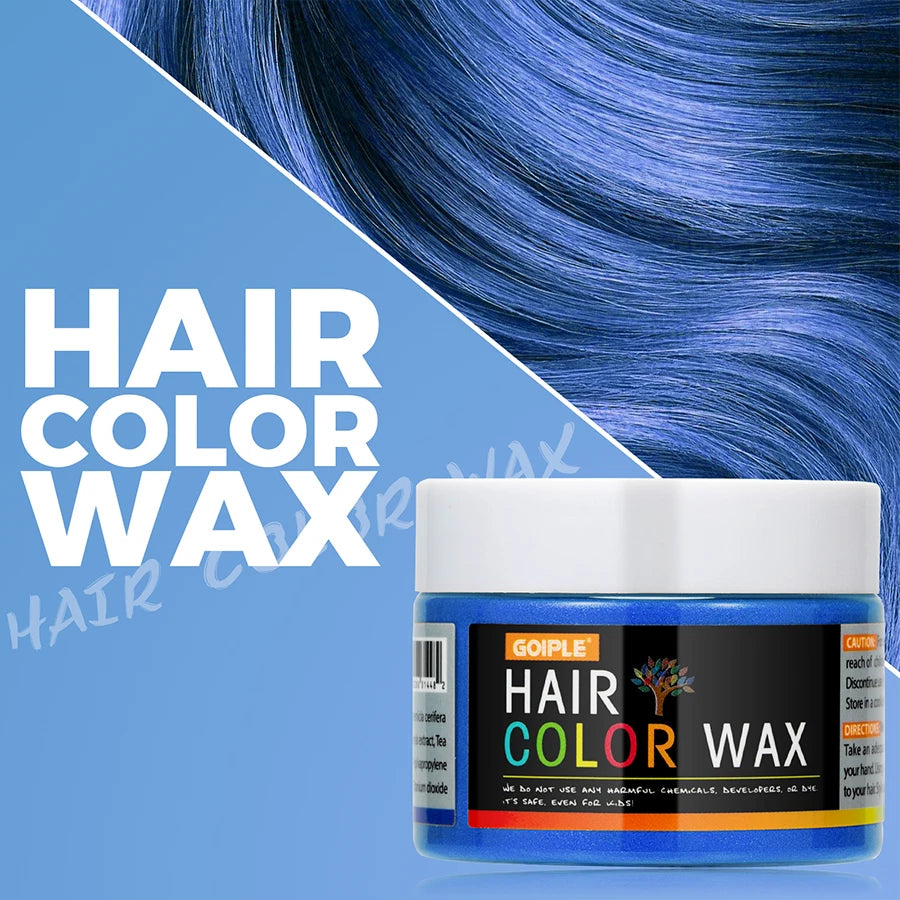 Temporary Hair Color Styling Wax for Hair and Beard 40g