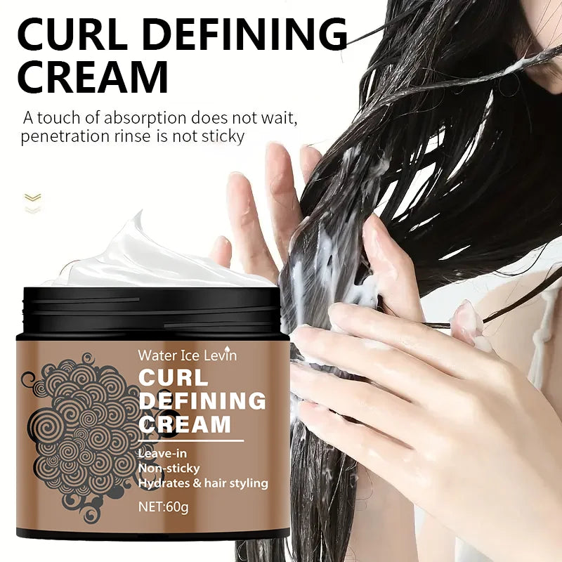 60g Moisturizing Curl Styling Cream for All Hair Types