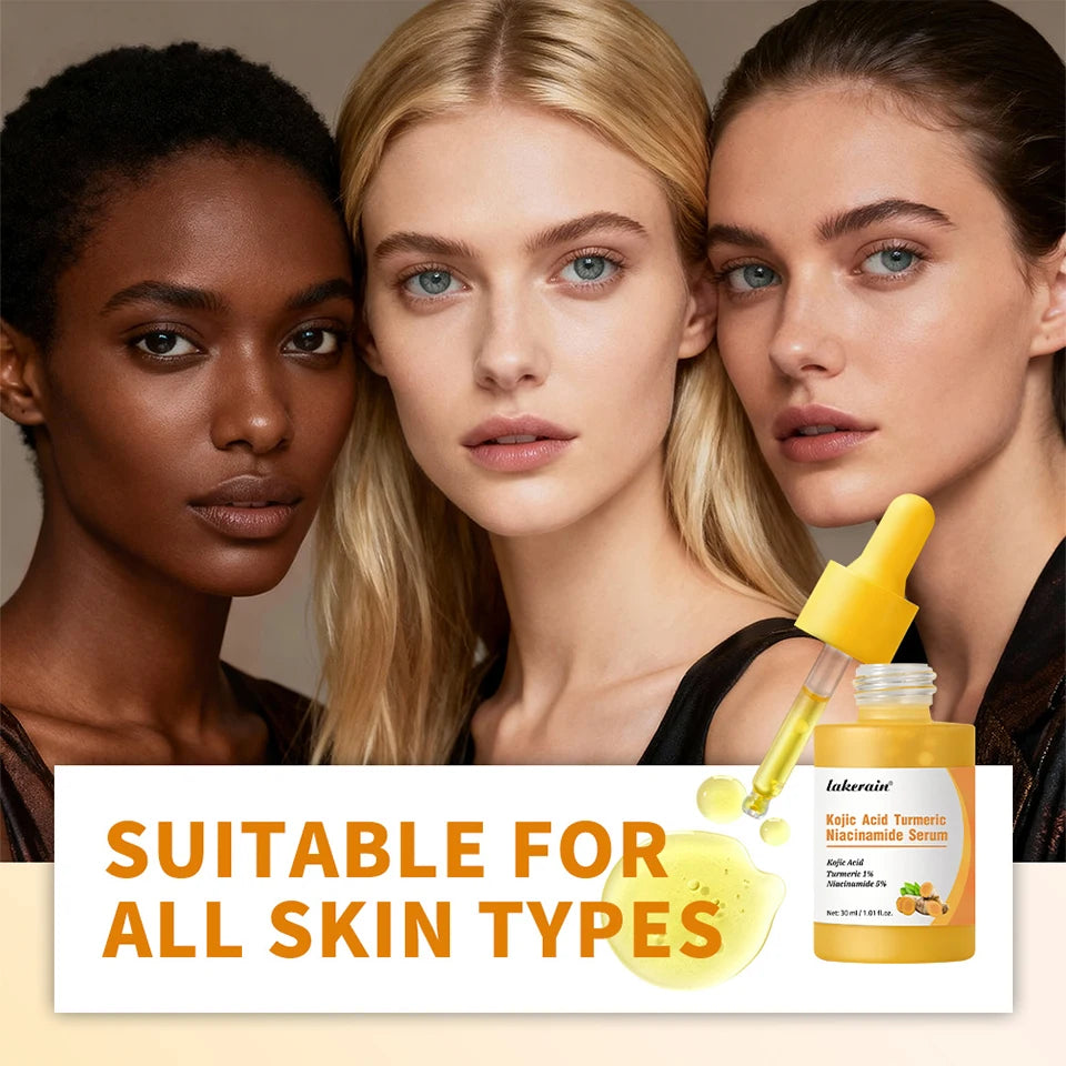 Brightening Kojic Acid and Turmeric Face Serum