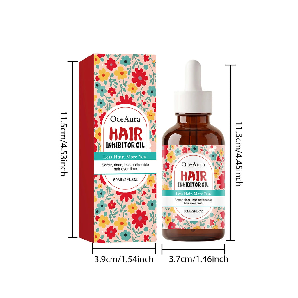 OceAura Hair Inhibitor Oil Post Depilation Soothing Serum