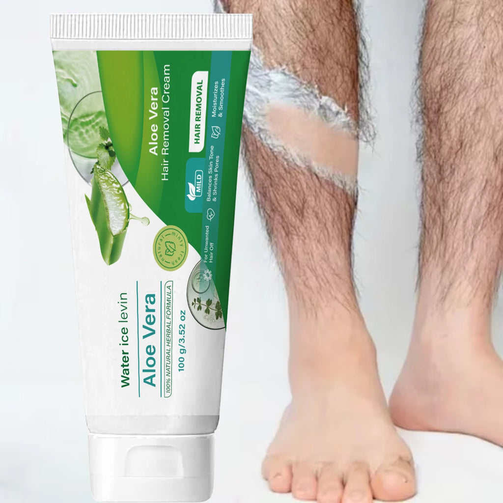 Aloe Vera Hair Removal Cream Gentle Body Hair Remover Unisex