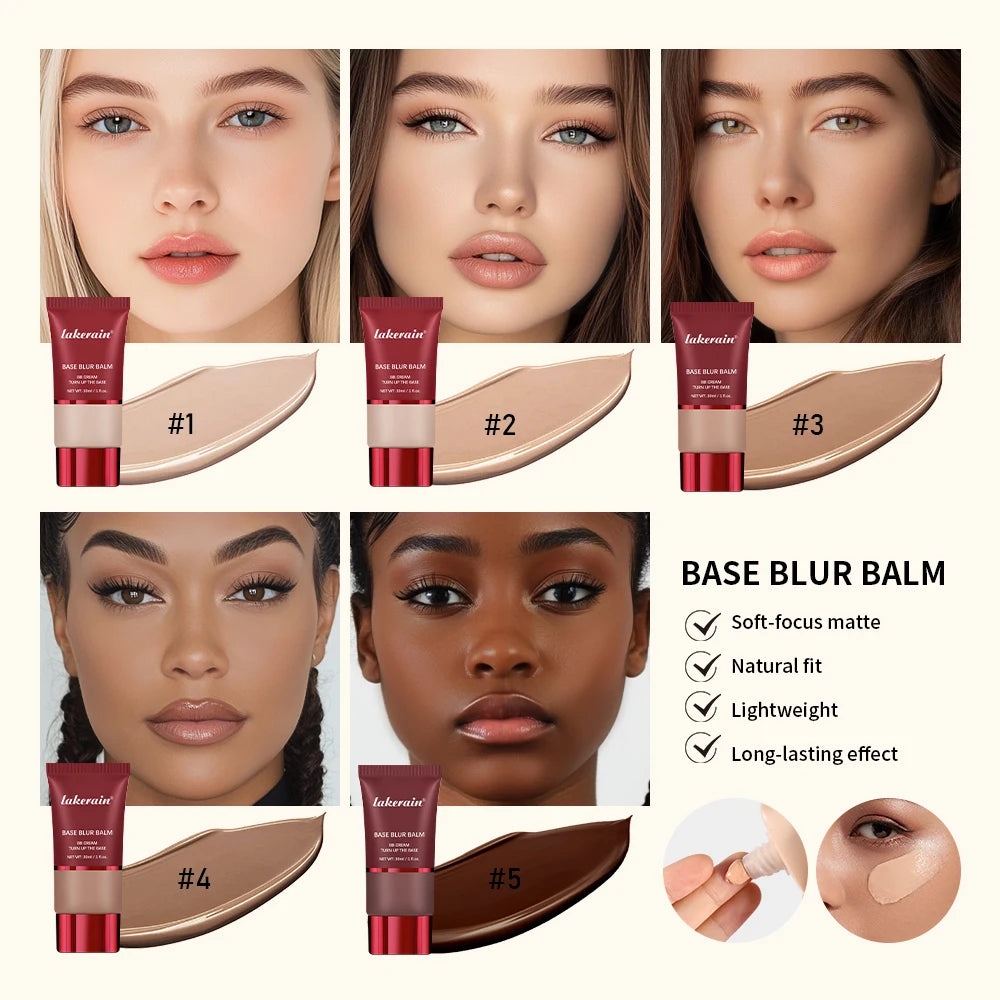Matte Finish Liquid Foundation Concealer - 3