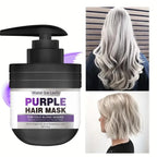Purple Keratin Hair Mask Repairing Conditioner for Blonde Hair 100g
