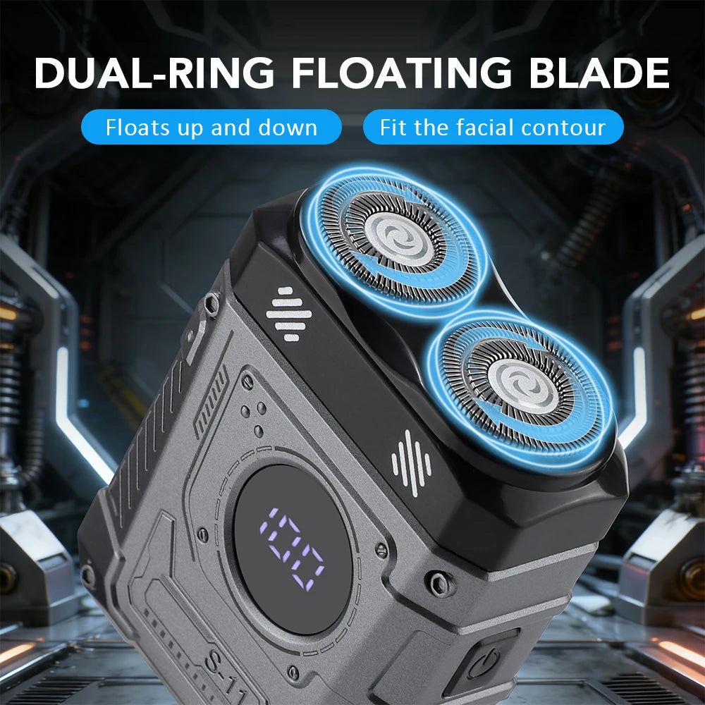 Portable Electric Shaver for Travel and Daily Grooming
