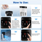 Portable Desktop Air Cooler and Humidifying Misting Fan