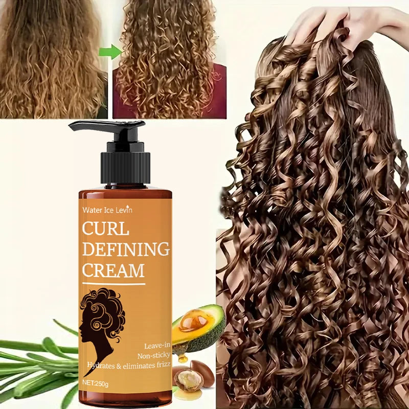 250g Curly Hair Elasticity Essence Moisturizing Hair Care Conditioner