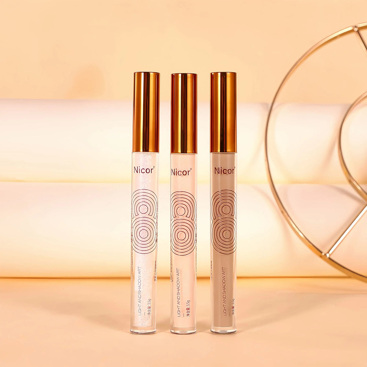 Nicor High Gloss Concealer Stick Waterproof Face Makeup