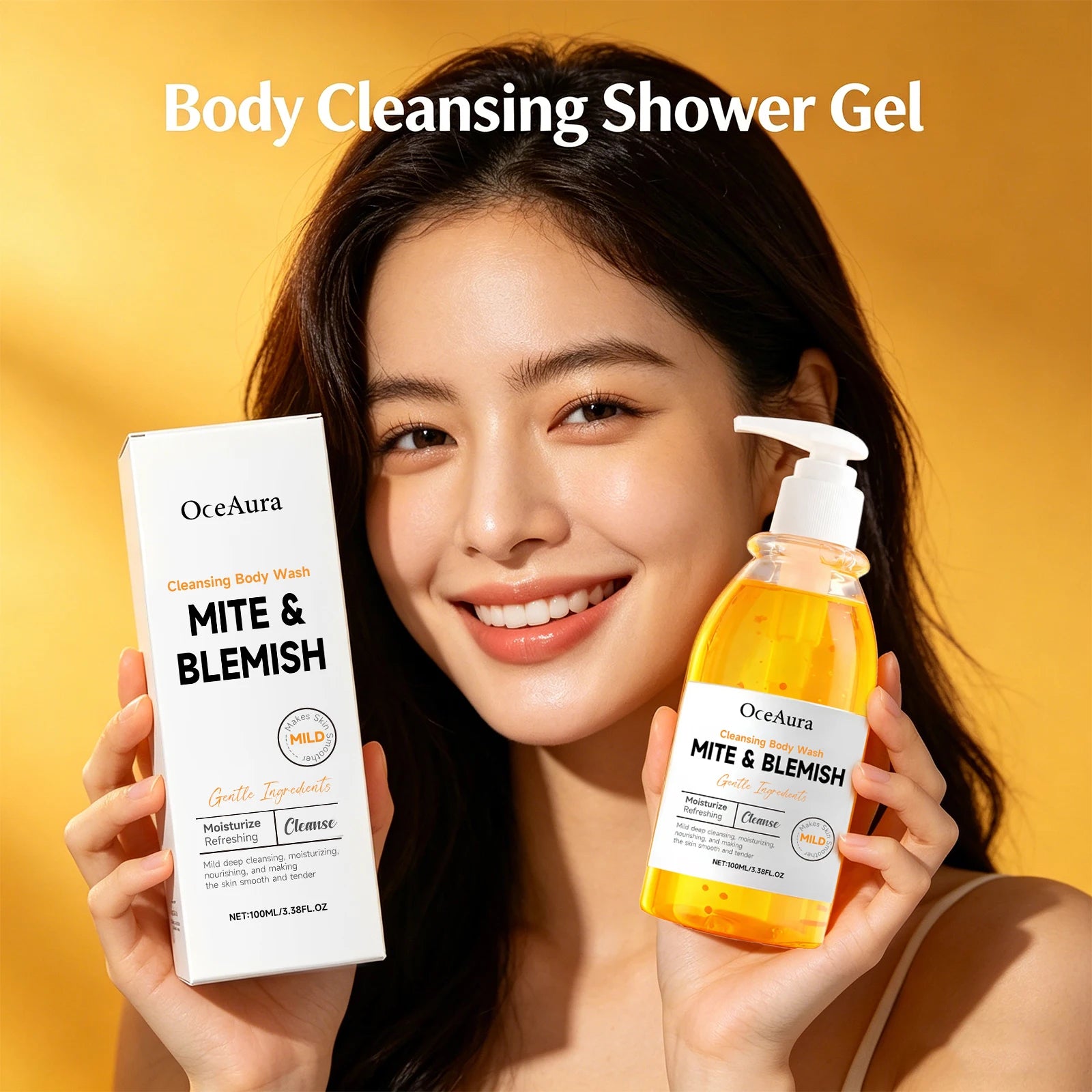 Anti-Mite and Acne Control Body Wash for Oily Skin - 1