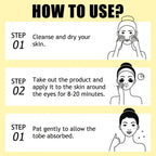Turmeric Vitamin C Eye Mask Moisturizing Dark Circle Treatment