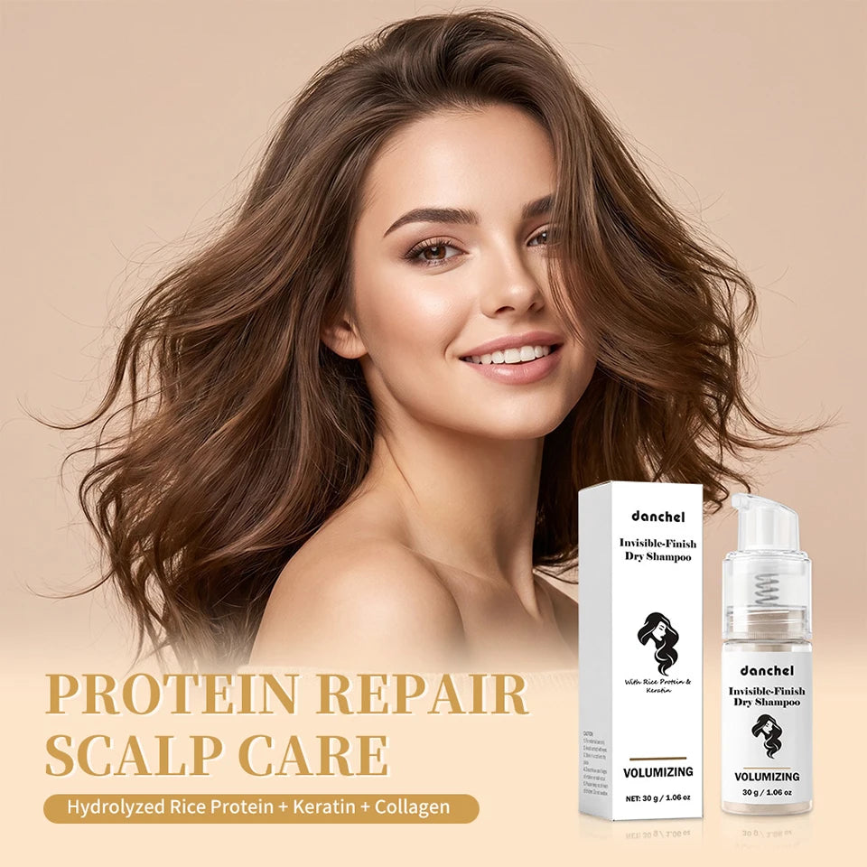 Invisible Dry Shampoo Powder for Volumizing and Oil Control