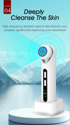 3-in-1 LED Photon Eye Facial Massager for Dark Circles and Puffiness