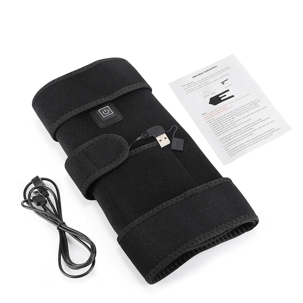 Red Light Therapy Heated Knee Wrap for Joint and Muscle Relief - 15