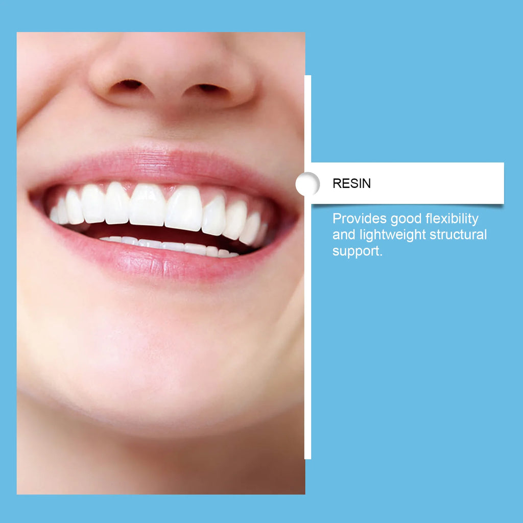 Temporary Silicone Denture Set for Smile Restoration