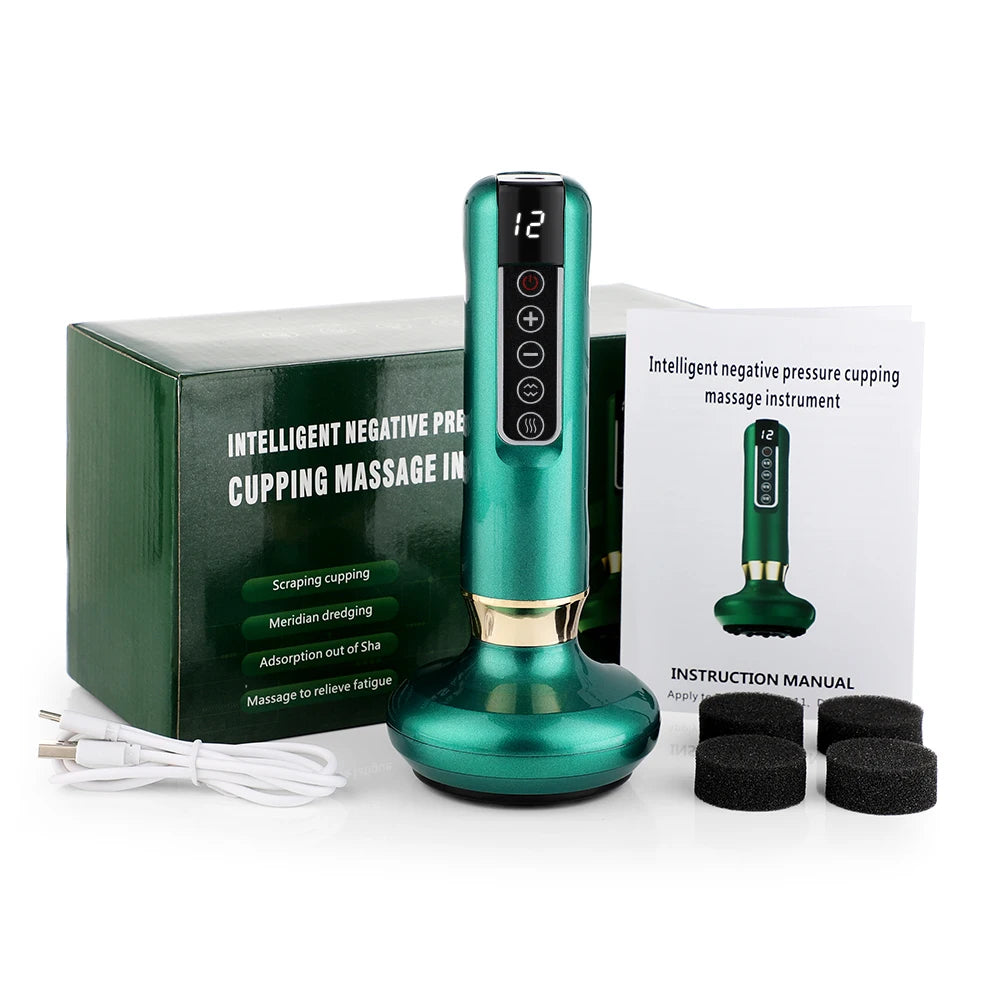 Electric Cupping and Gua Sha Massage Device