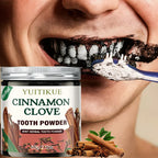 Yuitikue Cinnamon Clove Tooth Powder Natural Herbal Teeth Cleaning 60g