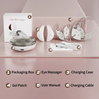 Red Light Microcurrent Eye Massager for Dark Circles
