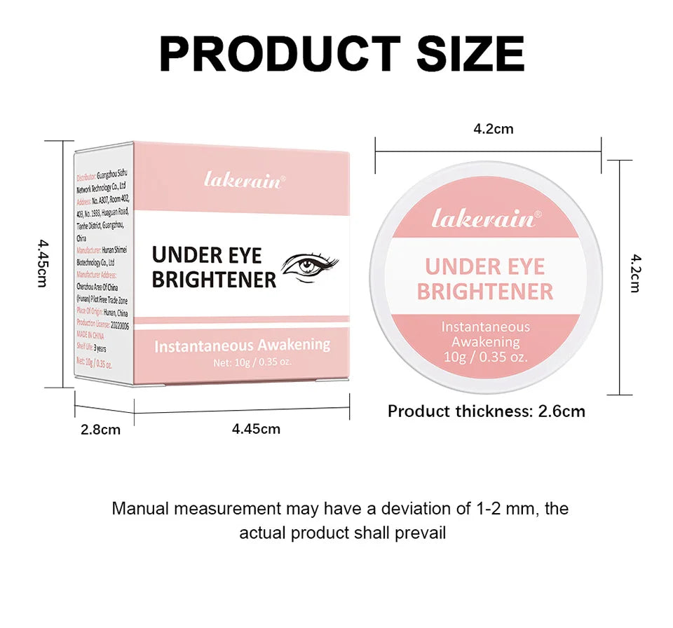 Hydrating Under Eye Brightener Concealer for Dark Circles