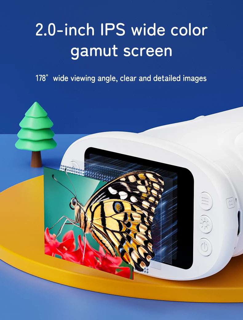 Portable Handheld Digital Microscope for Kids