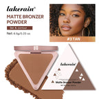 Matte Bronzing Powder for Face Contouring and Shading