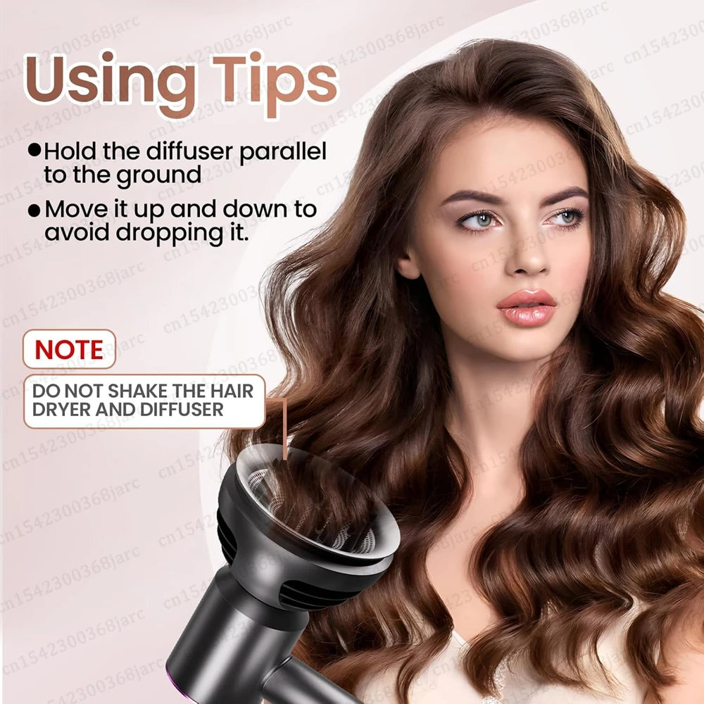 2 in 1 Diffuser Nozzle for Dyson Supersonic Hair Dryer Attachment - 4