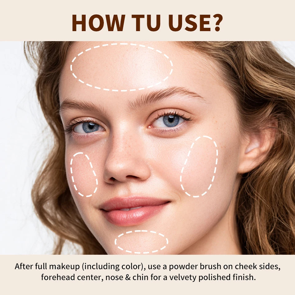 Translucent Matte Loose Setting Powder for Oil Control