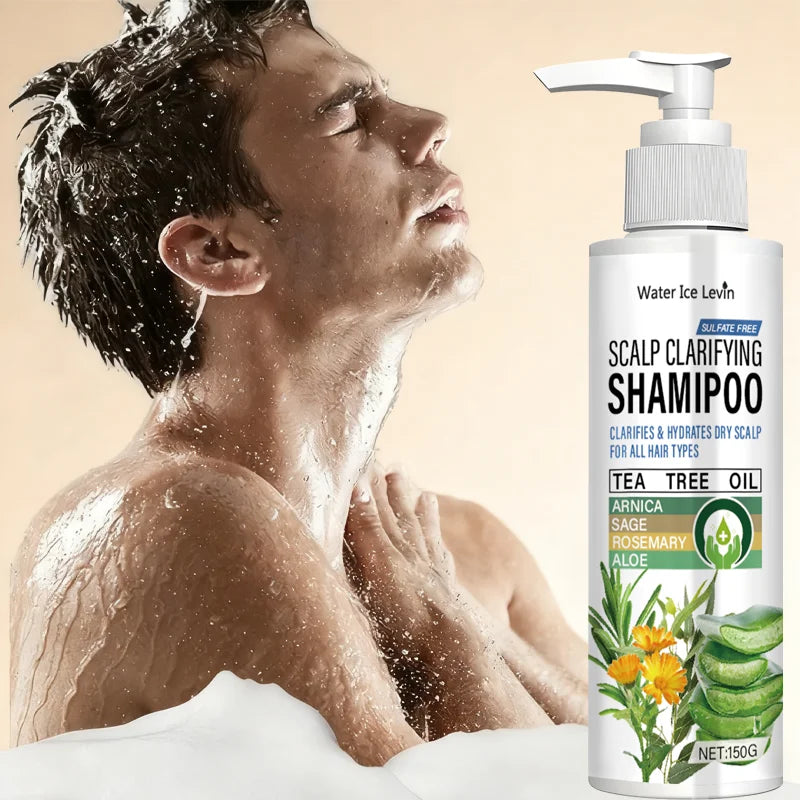 Sulfate Free Scalp Clarifying Shampoo with Tea Tree and Arnica 150g