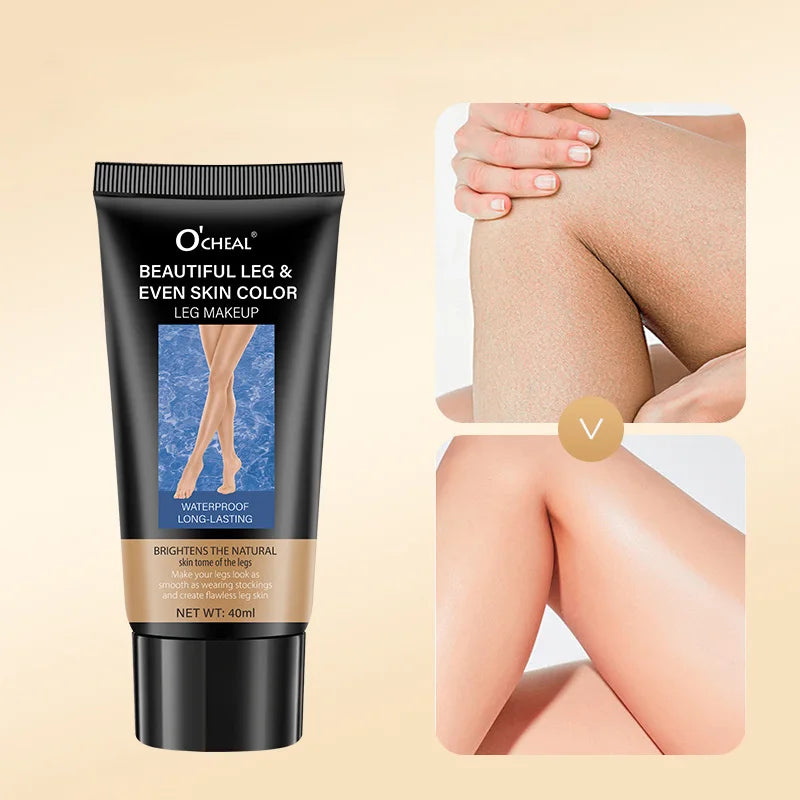 O'CHEAL Leg Makeup Concealer Waterproof Airbrush Finish Foundation - 3