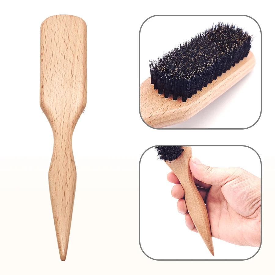 Goiple Biotin Rosemary Hair Wax Stick and Styling Brush Set