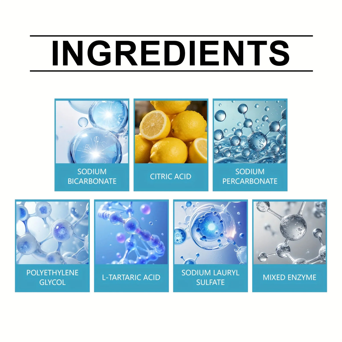 Effervescent Denture Cleaning Tablets for Deep Stain Removal
